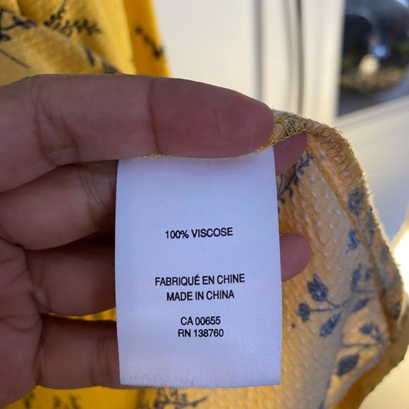 Marigold peasant shirt from Reitmans - Picture 8 of 11